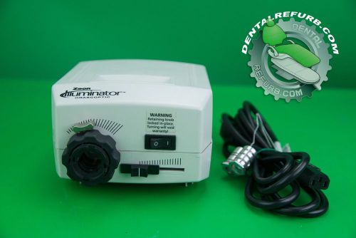 Orascoptic Zeon Dental Illuminator Fiber-Optic Light Source w/ cable adapters