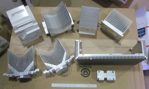 Assorted Lot of 8 Aluminum Heat Sinks