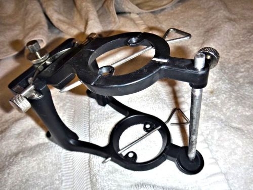USED #4 KEYSTONE ARTICULATOR WITH SILVER-COLORED INCISAL PIN