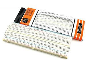 Solderless mb-102 mb102 breadboard 830 tie point pcb breadboard for arduino zba for sale