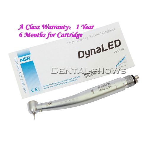 Bid NSK DynaLED High Speed Dental Fiber Optic LED Handpiece Big Head M600LG M4