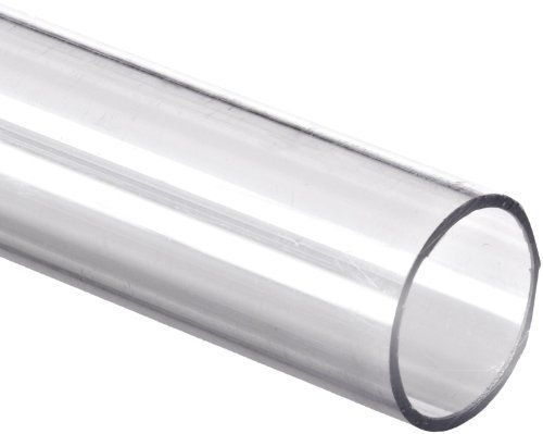 Small Parts Polycarbonate Tubing, 1 7/8&#034; ID x 2&#034; OD x 1/16&#034; Wall, Clear Color