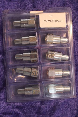 NEW 10-PACK PYRO-CHEM 551038 2D NOZZLES FIRE SUPPRESSION 10 Pack