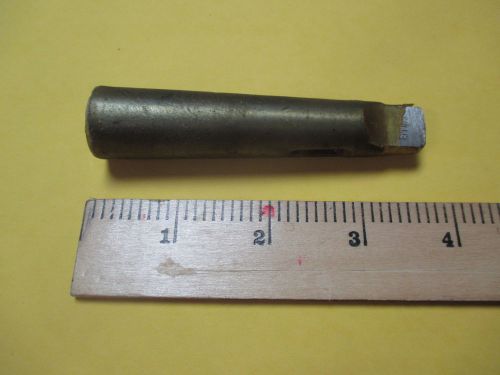 Collis 1-2  Morse Taper Adapter Metal Lathe Machinist Tool NEW OLD STOCK