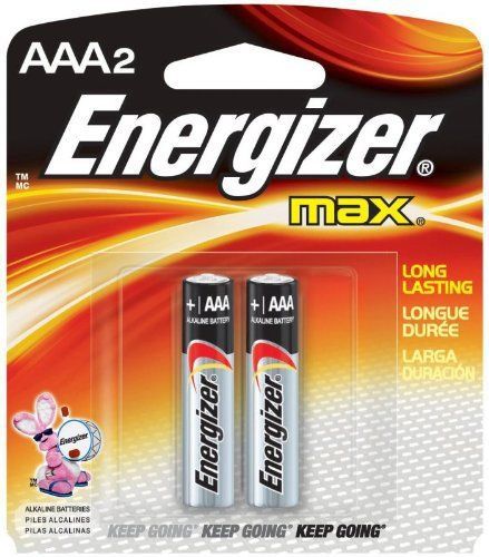 Energizer AAA Alkaline General Purpose Battery (2 pack)