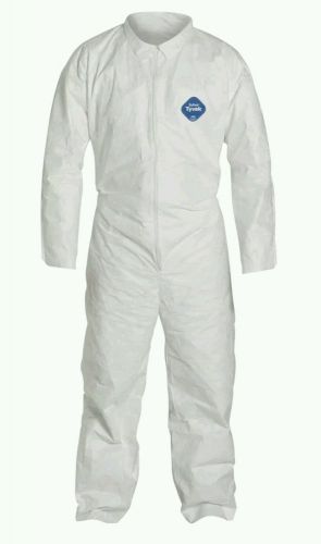 Dupont Tyvek TY120Safety Coverall, Size L, 25 per Case