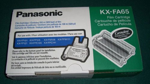 Panasonic KX-FA65 Fax Film Cartridge NEW Contains 100M
