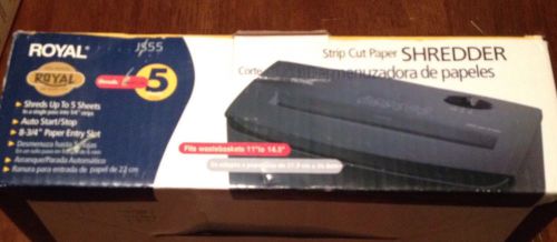 Royal Strip Cut Paper Shredder JS55