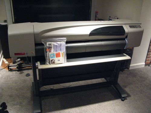 HP Design Jet 500 500ps Printer C7770C 42&#034; Large Format Color Inkjet Plotter