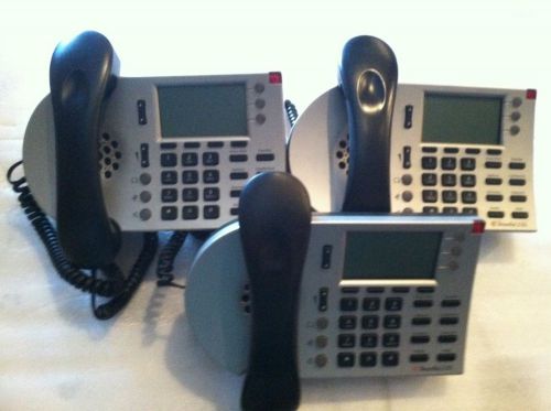 Lot of 3 - ShoreTel 230 IP Telephone Model SEV