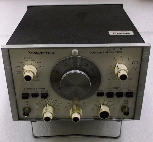 Wavetek 132 vcg/noise generator   tested for sale