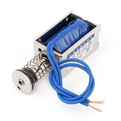 Uxcell® dc 12v 400ma 10mm 45n open frame actuator solenoid electromagnet for sale