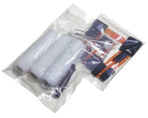 20F-1524 Lay Flat Poly Bag, LDPE, 24InL, 15InW, PK100