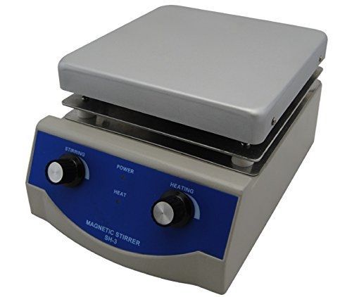 Microyntech analog laboratory magnetic stirrer hotplate, 17cm x 17cm (~7x7 inch) for sale