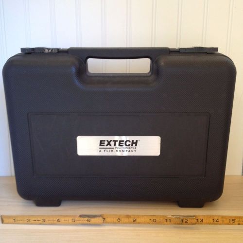 Extech Hard CARRYING CASE Black 15.25 x 11 x 3.75&#034; (with MG300 foam inserts)