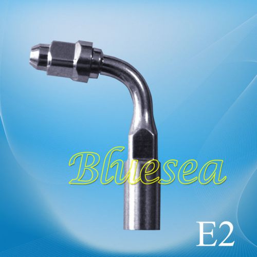 1X Dental Ultrasonic Scaler Scaling Piezo Tips(E2) Fit EMS Woodpecker Handpiece