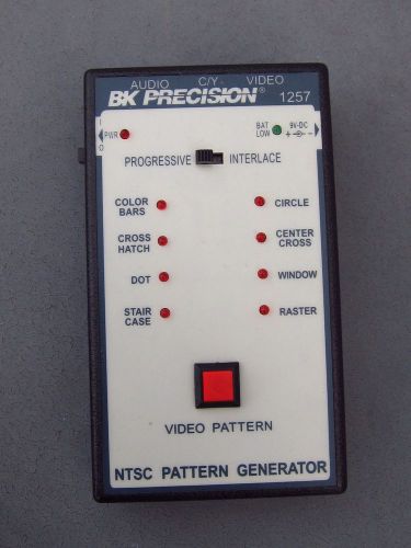BK Precision NTSC Pattern Generator; Model 1257