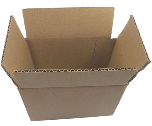 6x4x4 cardboard packing mailing shipping boxes corrugated box lot of 10 pcs for sale