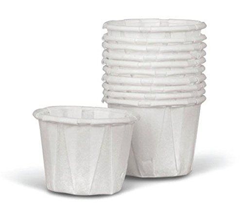 750 Vakly Paper Medicine Cups, 3/4 oz, (Disposable Souffle Cups)