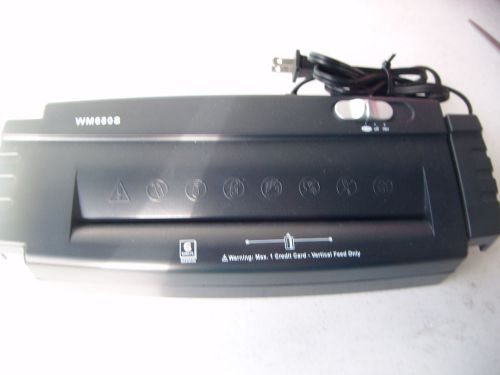 Paper Shredder 6 Sheet Bin Office Equipment Professional Cut Home