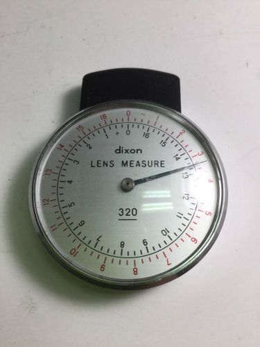 Dixon 320 Lens Measure Base Curve Measurer