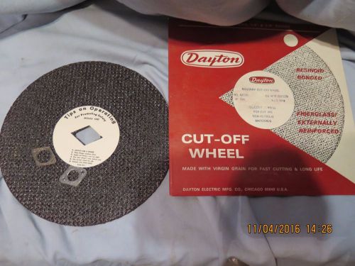 Dayton  8x1/8 masonry cut off wheel no. 4x629 for sale