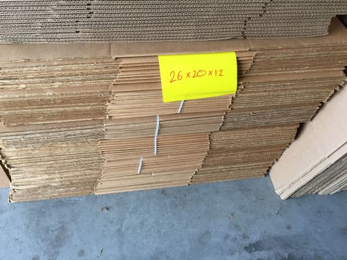 26 x 20 x 12&#034; Corrugated Garments Shipping Moving Packing Boxes Cartons 10 Packs