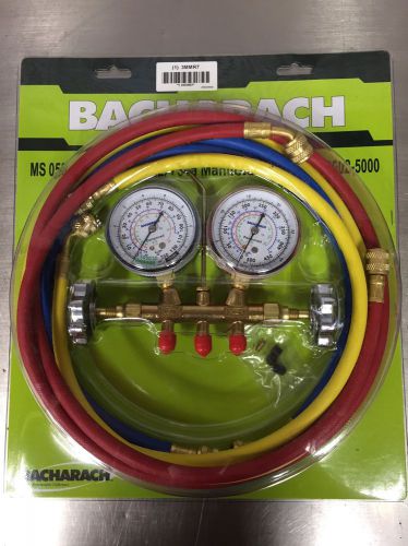 Bacharach 2002-5000 Model MS050 Manifold Set for R-12/22/134a Refrigerants, 0...