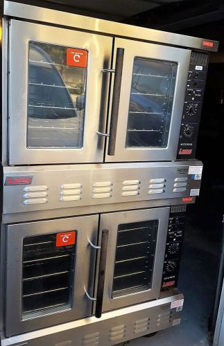 LANG Double Stacked Convection Oven, Natural Gas