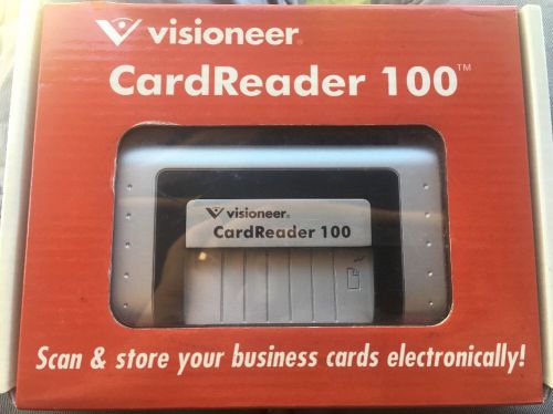New Visioneer CardReader 100 Pass-Through Scanner