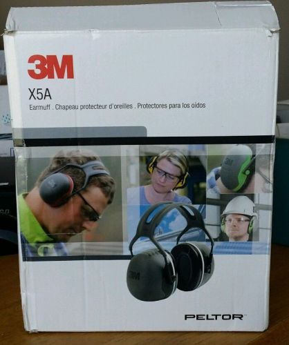 3m peltor x-series over the head earmuffs nrr 31 db one size fits most black x5a for sale