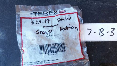 Terex Snap Action Switch MT-4RV4-A28 Sealed