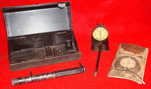 Vintage Ames Cylinder Bore Dial Indicator Gauge (1000ths Inches) Pat July 6 1926