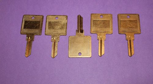 Lot of 5 Vintage Schlage SC9 Keyway Bow Hotel Key Blanks 5 Pin Locks Arthritis