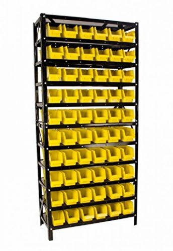 60 Bin Parts Rack Easily Organize Nuts, Bolts, Or Parts, Removable Parts Bins