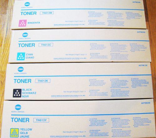 Konica Minolta Bizhub C552, C452, C652, Toner Cartridrges (4 Set)