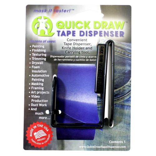 Quick draw tape dispenser convenient tape dispenser for sale