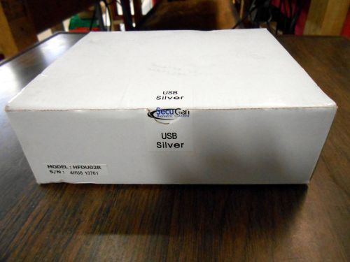 ~NEW IN BOX~ Secugen USB Biometric Fingerprint Scanner Reader (Silver) HFDU02E