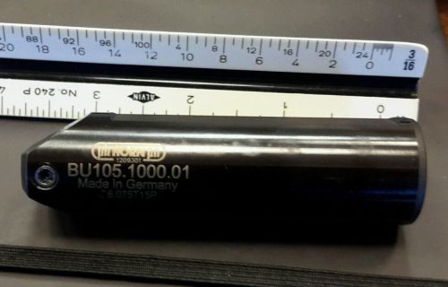 NEW! PH HORN SUPERMINI THRU COOLANT BU105.1000.01 Made In Germany Tool Holder