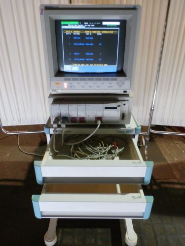 HP Agilent M1094B Viridia CMS-2000 Patient Monitor with SpO2 with power Cord.