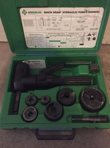 Greenlee 7904SB Quick Draw 90° Hydraulic Punch Driver Kit 1/2&#034; to 2&#034;