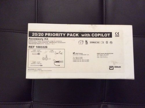 20/20 Priority Pack With Copilot Abbott. REF 1003326