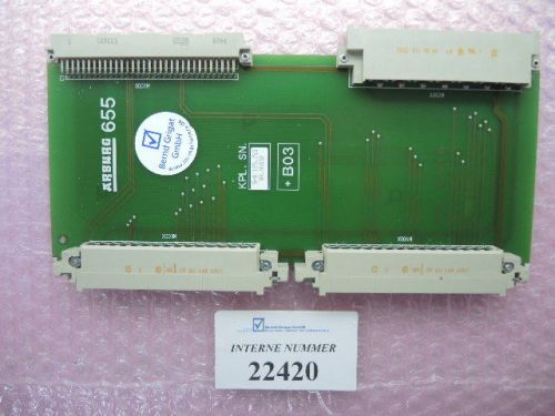 Module +B03 SN. 129193, ARB 655, distributor card, Selogica control