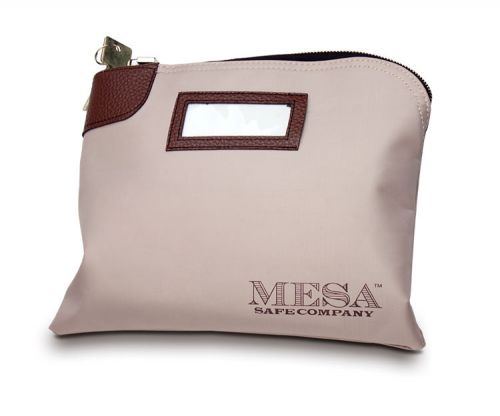 Mesa Safe 7 Pin Key Locking Security Bag Model MDB811T with 2 Keys- New