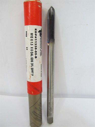 Brubaker tool 11338-85-b, m10x1.5, 6&#034;,k altin, spiral point extension tap for sale