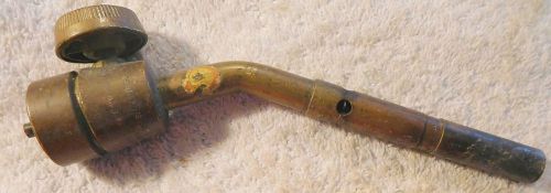 Vintage BernzOMatic Brass Blow Torch Head/Nozzle For Propane Tank