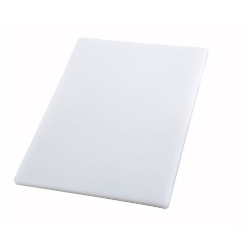 Winco cbh-1824, 18x24x0.75-inch thick white cutting board, nsf for sale