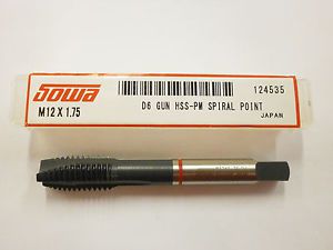 Sowa tool m12 x 1.75 d6 spiral point red ring tap cnc style 48 hrc 124-535 st23 for sale