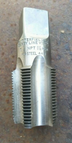 1-1/4&#034; 11-1/2 HSS NPT BUTTERFIELD PIPE TAP NEW-USA MADE! FOR STEEL 443