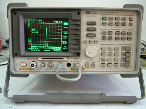 hp 8593E 9KHz - 26.5GHz spectrum analyzer with TG + Many options Patentix Ltd